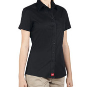 Ladies' Short-Sleeve Button Down Shirt